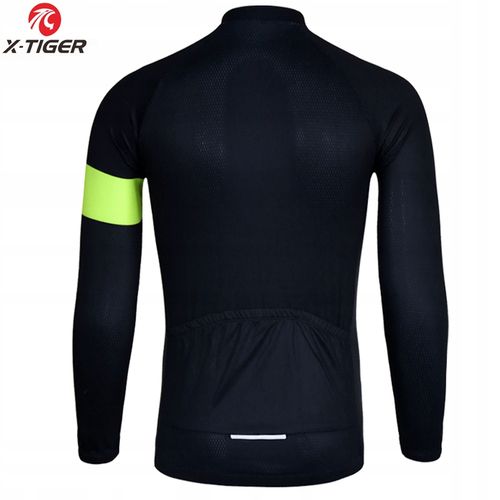 Bluza Kolarska Męska Z Ociepleniem Termoaktywna Wygodna Stylowa X-Tiger M na Arena.pl
