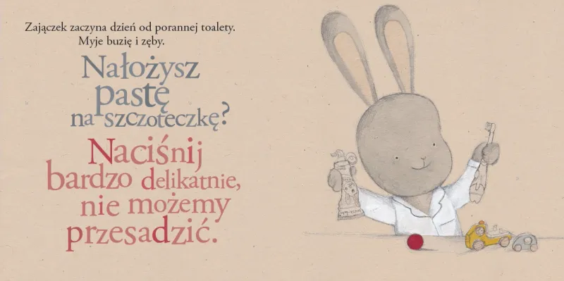 Zajączek u dentysty zdjęcie 3