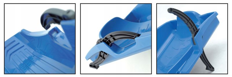 Sanki z hamulcami, Bobslej, + ślizg jabłuszko KID2 + kulkomat IKUL1 zdjęcie 5