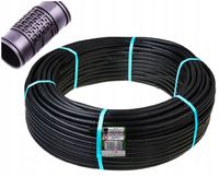 Linia kroplująca Czarna 16mm 33cm rolka 100m z kompensacją Super Wydajna