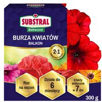 SUBSTRAL BURZA KWIATÓW NAWÓZ OSMOCOTE DZIAŁA 6MSCY
