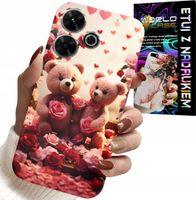 ETUI DO XIAOMI REDMI 13 4G - MISIE, LOVE YOU, SERCA WIELE WZORÓW CASE