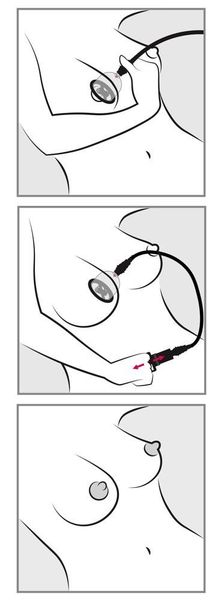 Bad Kitty Vibrating Nipple Cup zdjęcie 9