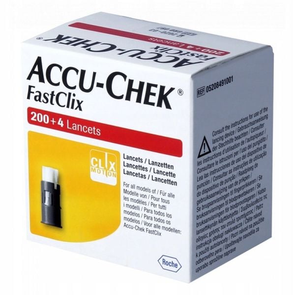 Accu-Chek Fastclix 204 szt. lancety zdjęcie 1