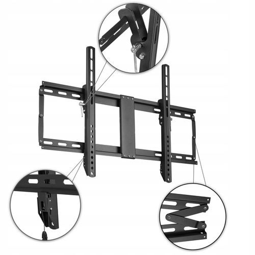 UCHWYT DO TELEWIZORA WIESZAK TV ŚCIENNY UNIWERSALNY SLIM 55KG 32-85 CALI na Arena.pl
