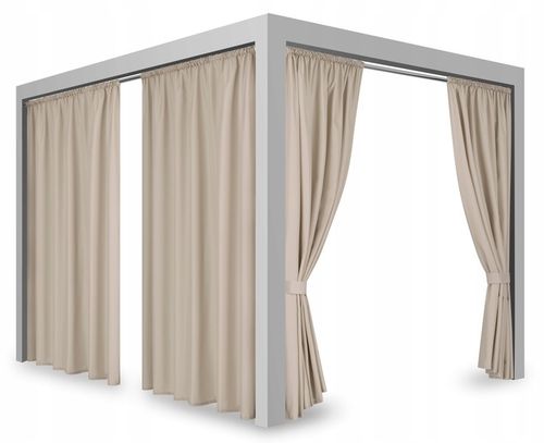 Poduszka na huśtawkę ogrodową fotel wiszący kokon WODOODPORNA ZAGŁÓWEK beż na Arena.pl