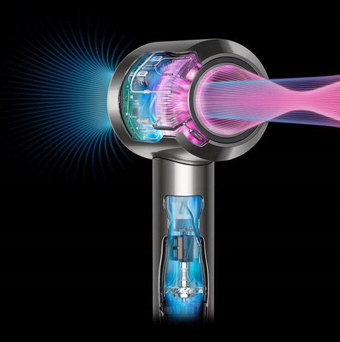 ORYGINALNA Suszarka do włosów DYSON Supersonic Niebieski/Różowy HD07 ETUI na Arena.pl