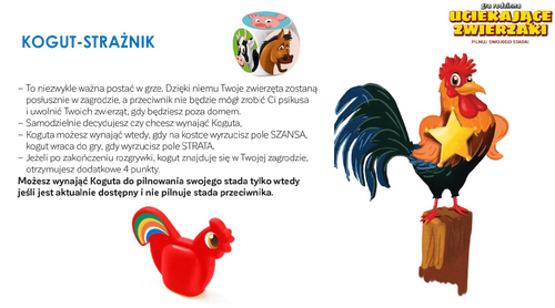 Gra rodzinna Uciekające Zwierzaki 42502 na Arena.pl