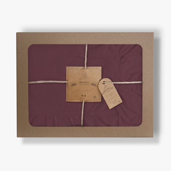 Pościel bawełniana RASPBERRY/160x200(P) STONEWASHED zdjęcie 3