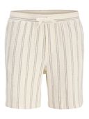 Jack&Jones męskie szorty paski JPSTJAIDEN COBA STRIPE JOG SHORTS REG SN 12274413 Antique White Stripes XL