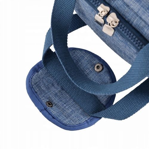 TORBA TERMICZNA ŚNIADANIOWA LUNCH BOX IZOLACYJNA niebieska na Arena.pl