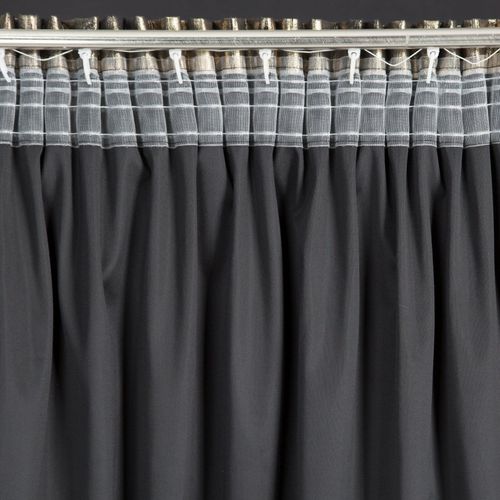 ZASŁONA GOTOWA EMILA NA TAŚMIE 140 X 270 CM CZARNY+ZŁOTY na Arena.pl