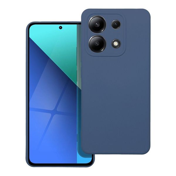 Futerał SILICONE do XIAOMI Redmi Note 13 4G niebieski zdjęcie 1