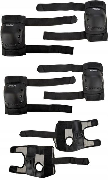 Ochraniacze RAVEN Dexard Black L zdjęcie 3