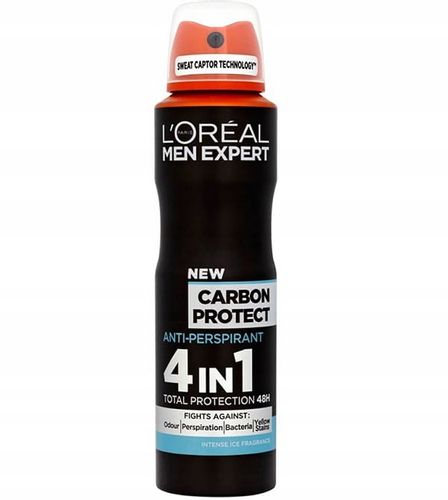 L`Oreal Men Expert Carbon męski spray 150ml na Arena.pl
