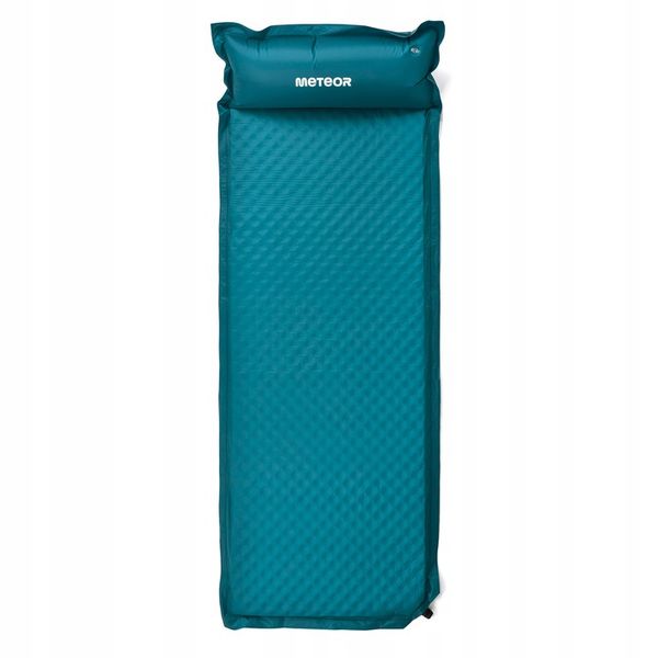 MATA SAMOPOMPUJĄCA MATERAC KARIMATA DMUCHANA METEOR 188x66x3,8 z poduszką zdjęcie 3