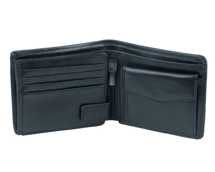 Portfel męski Luke - Stefania Czarny zdjęcie 3