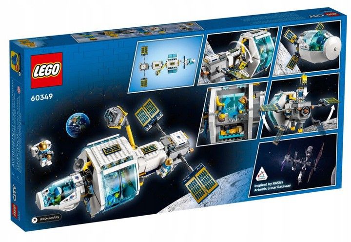 LEGO City Stacja kosmiczna na Księżycu 60349 na Arena.pl