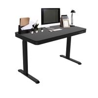 BIURKO Z REGULACJĄ WYSOKOŚCI VELSEN ELEKTRYCZNE USB FUNKCJA PAMIĘCI WYSOKOŚCI CZARNE