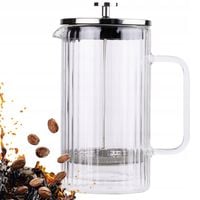 DUŻY ZAPARZACZ DO KAWY TŁOKOWY HERBATY 1L DZBANEK KAWOWY FRENCH PRESS