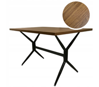 Stół pająk 140x80 cm dąb wersal loft industrial ELIO do jadalni kuchni