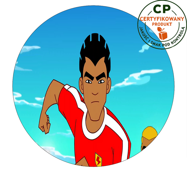 Opłatek na tort Supa Strikas zdjęcie 1