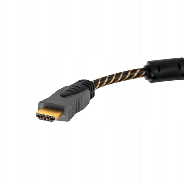 KABEL HDMI 2.0 PRZEWÓD HIGH SPEED 48bit TV MONITOR PC 3D 4K FHD FILTR 10m zdjęcie 10