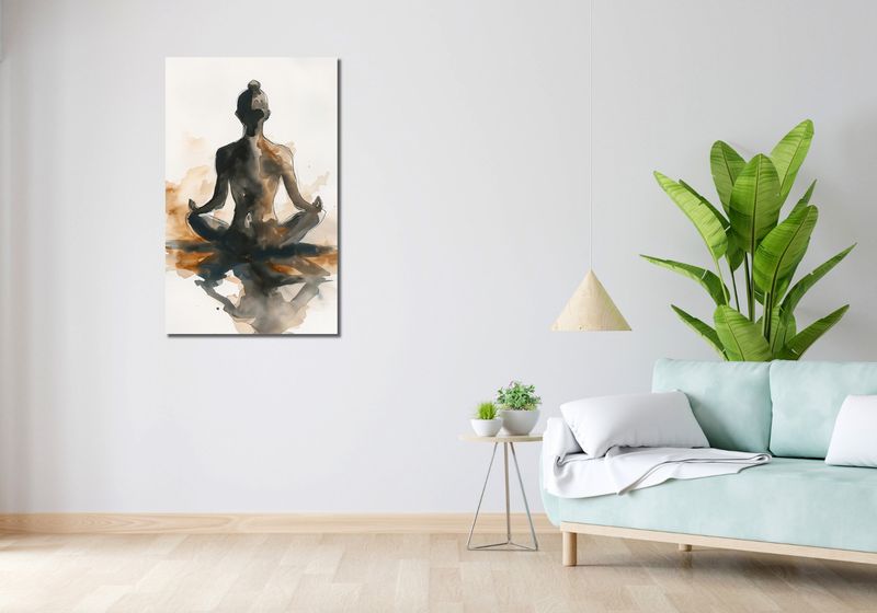 Obraz 60x100cm Spokój Duszy Twoim Spokojem zdjęcie 2