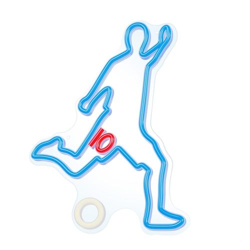 Neon PLEXI LED PIŁKARZ multikolor FPNE31 Forever Light na Arena.pl