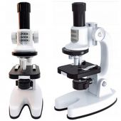 Woopie Mikroskop Cyfrowy LED 1200X, Mikroskop dla dzieci, Zestaw XXL