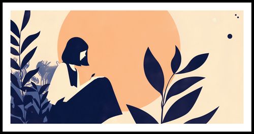 Plakat 91,3x44,5cm Kontemplacja na Arena.pl