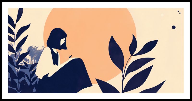 Plakat 91,3x44,5cm Kontemplacja zdjęcie 3