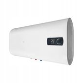 Bojler elektryczny podgrzewacz wody emaliowany 80l 2 kW, poziomy PŁASKI