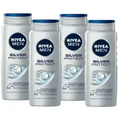 NIVEA MEN żel pod prysznic męski zestaw 4 x 500ml