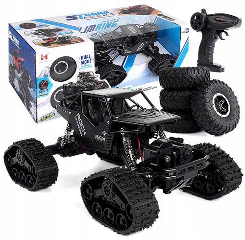 SAMOCHÓD ZDALNIE STEROWANY CRAWLER RC 4x4 AUTO 2w1 na Arena.pl