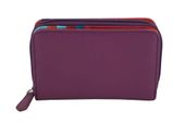 Barberinis - skórzany portfel damski - Fioletowy