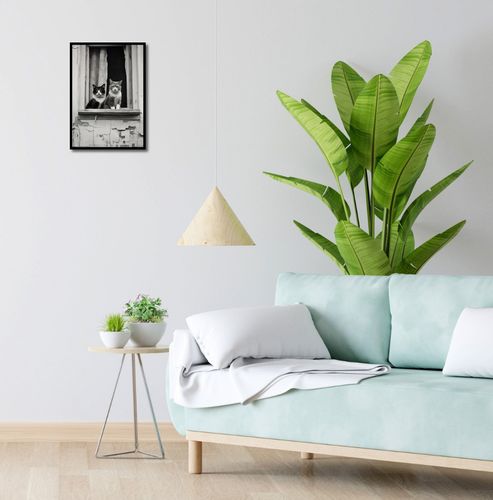 Plakat 29,7x42cm Para w Oknie na Arena.pl