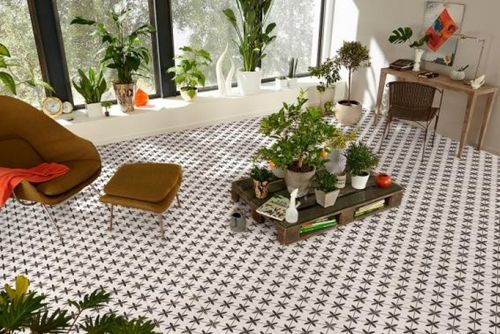 Dualgres płytki poole white patchwork 45x45 hit na Arena.pl