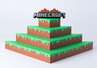 Stojak Teren Półka na Figurki Minecraft Kinder Joy Funko Pop