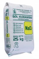 Sól Kłodawska drobna 25 kg naturalna kamienna niejodowana