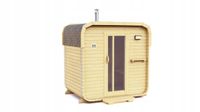 Sauna ogrodowa Ankel 1,8 x 2,2 m z zabudowanym przedsionkiem