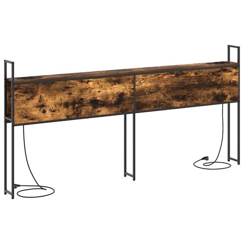 Szafka z Ładowaniem Wędzony dąb 180 cm Materiał drewnopochodny na Arena.pl