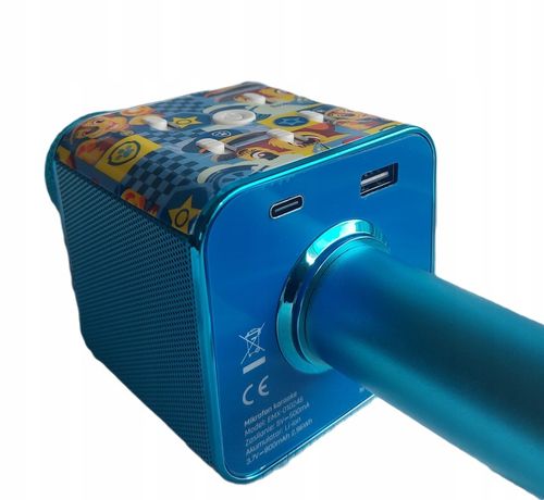 PSI PATROL MIKROFON BEZPRZEWODOWY KARAOKE BLUETOOTH CHASE PAW PATROL na Arena.pl