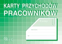DRUK K-10h KARTY PRZYCHODÓW PRACOWNIKÓW