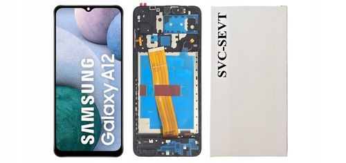 ORYGINAŁ WYŚWIETLACZ EKRAN LCD DO SAMSUNG GALAXY A12 RAMKA SM-A125F na Arena.pl