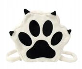 Plecak pluszowy kocia łapa