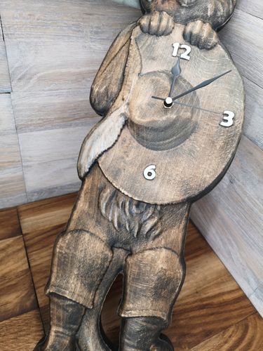 Kot w butach zegar 60cm do pokoju młodzieżowego na Arena.pl