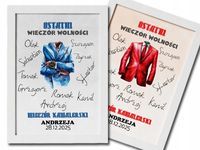 PREZENT NA WIECZÓR KAWALERSKI PAMIĄTKA OBRAZEK A4 IKWK