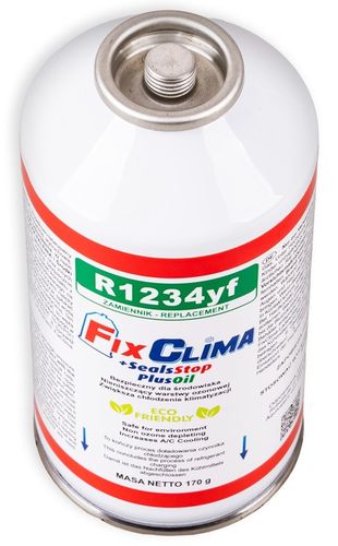ZESTAW DO NAPEŁNIANIA KLIMATYZACJI AUT CZYNNIK R1234YF + USZCZELNIACZ na Arena.pl