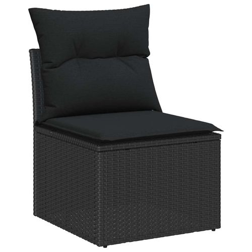 Zestaw Sof na Ogród 13 pcs Czarny polirattan na Arena.pl